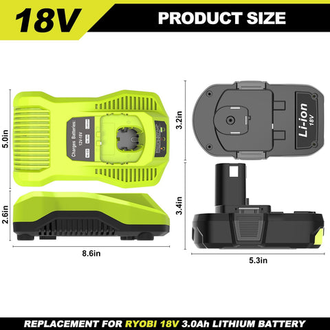 UPJONSIM two-pack batteries provide extended runtime for busy projects
