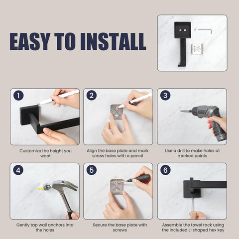 UPRONE bathroom setup versatile placement in shower or cabinet