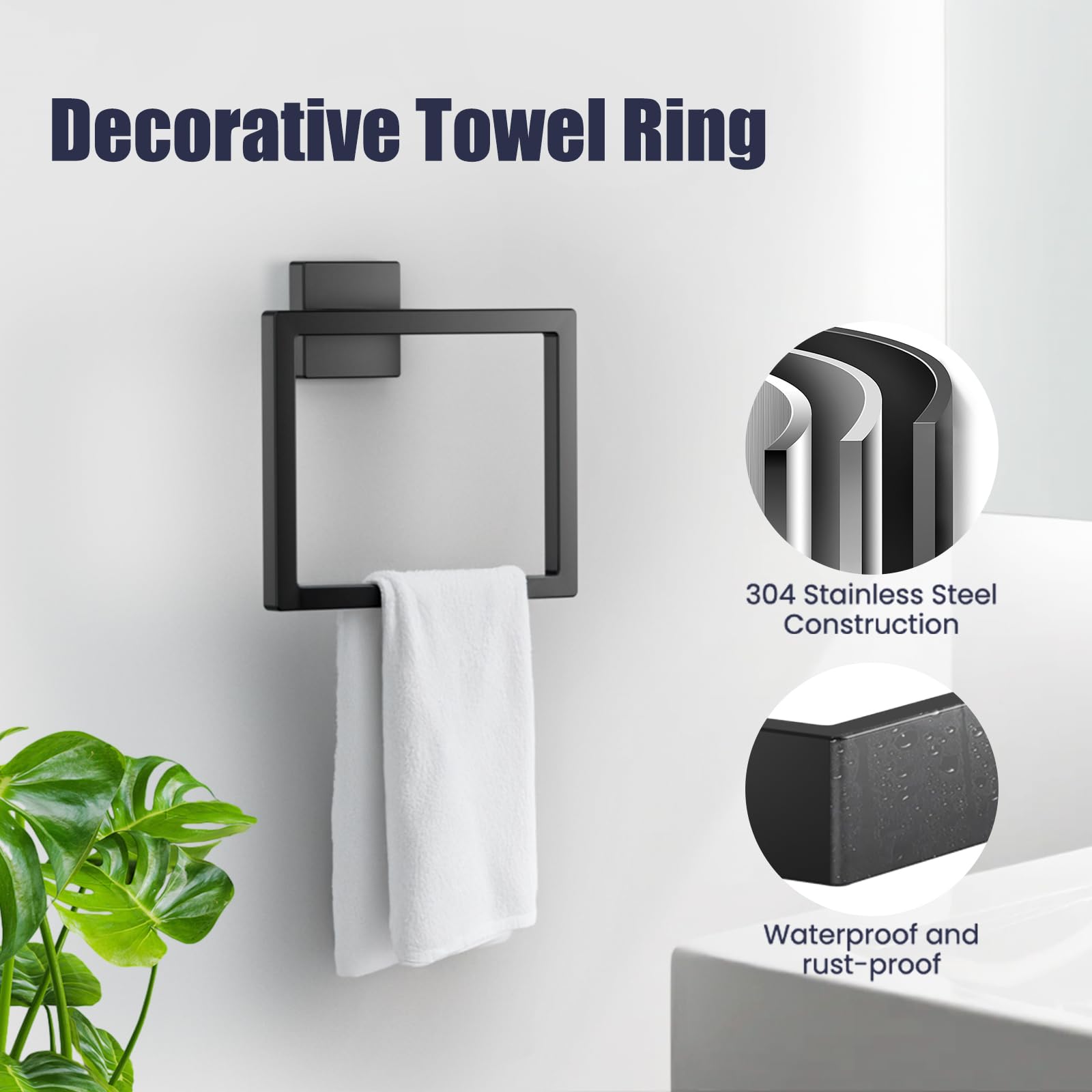 UPRONE toilet paper holder highlights clean accessible bathroom essentials
