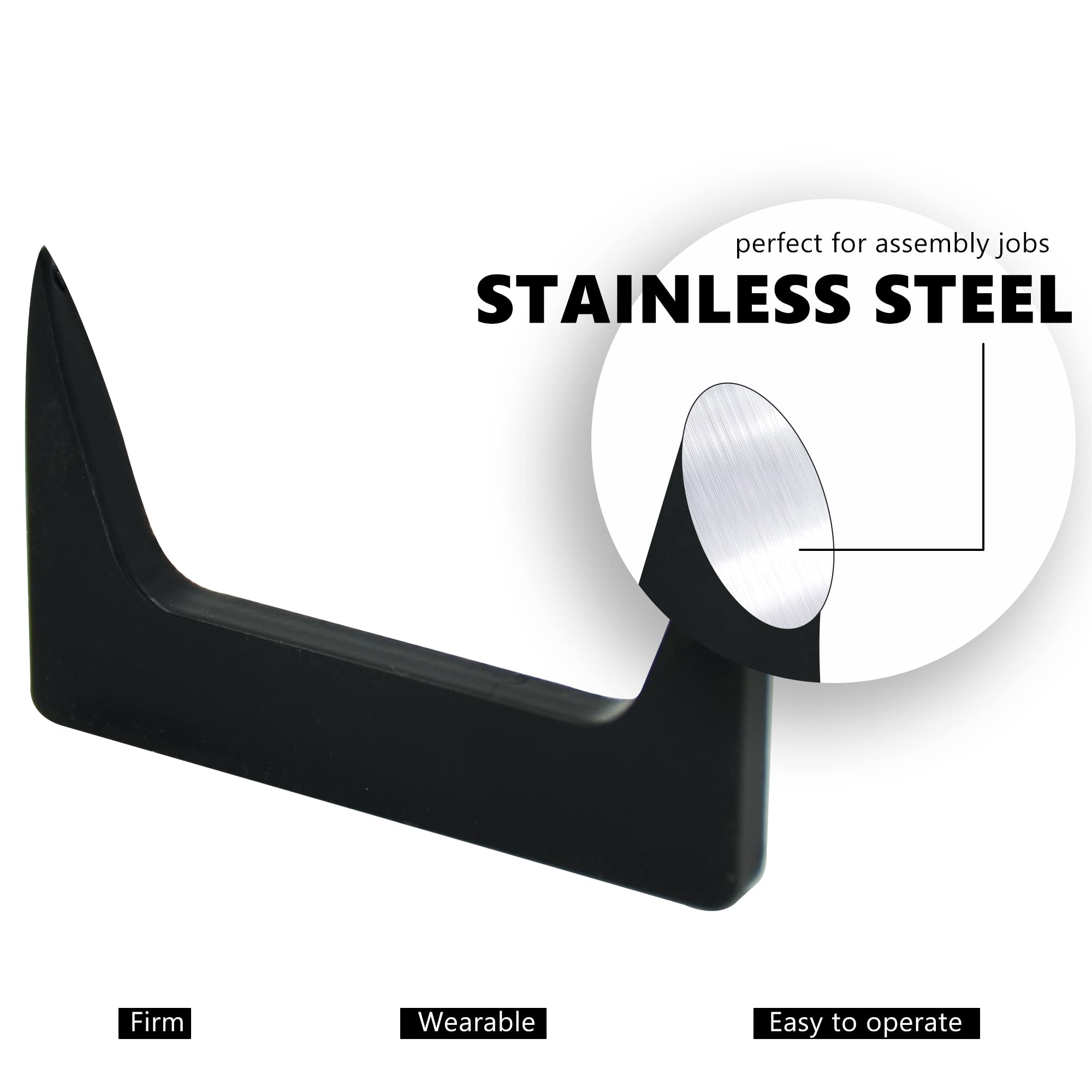 UPTTHOW Pinch Dogs sturdy steel construction resists twist or bend.