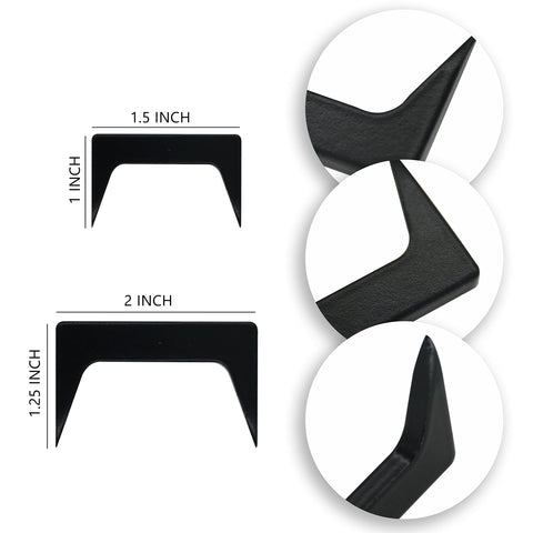 UPTTHOW Pinch Dogs tapered-legs design supports stable clamping in tight corners.