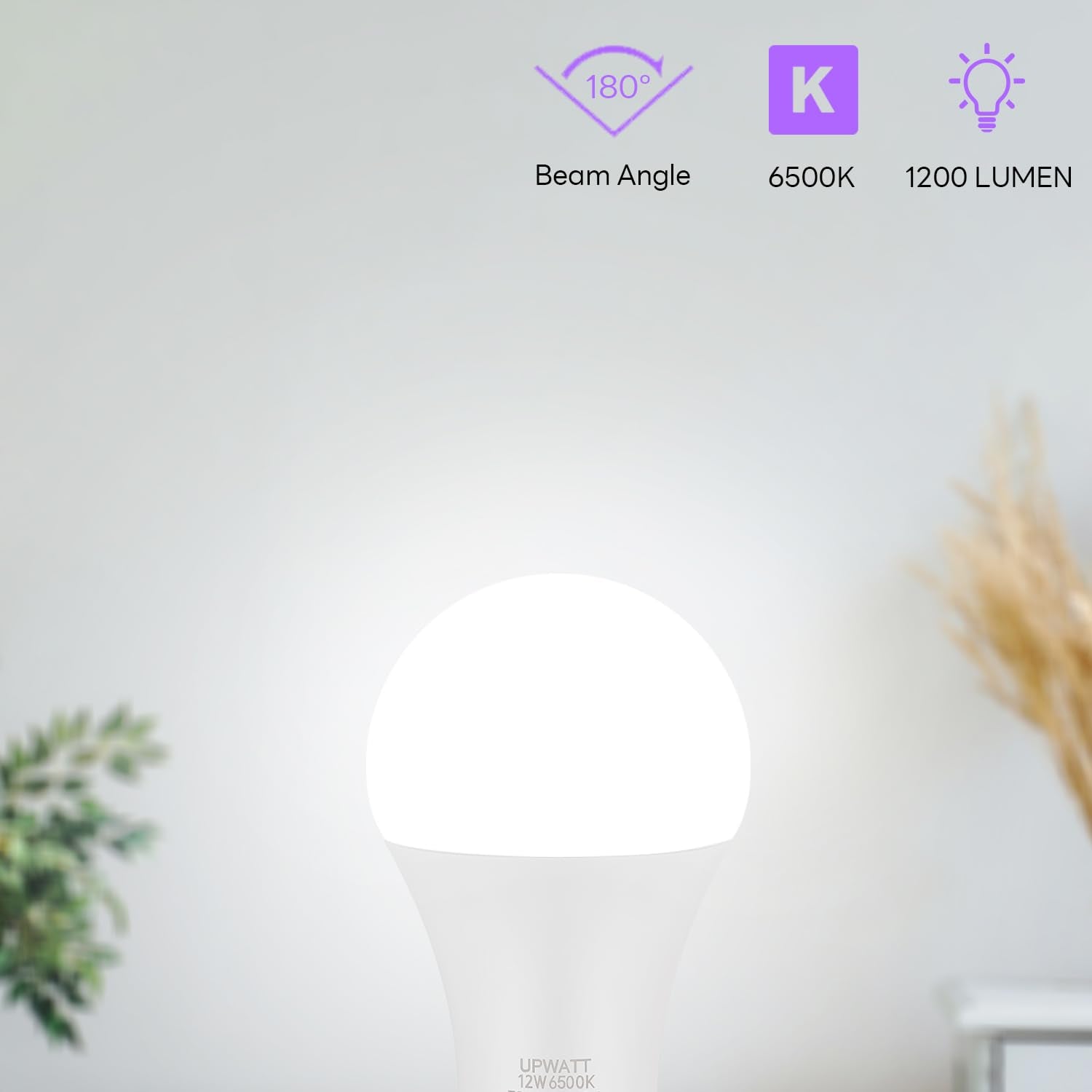 UPWATT no-flicker bulb ensures instant-on light for busy mornings