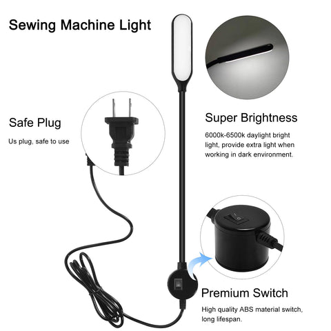 UPWATT magnetic light enhances drill press tasks with clearer alignment.