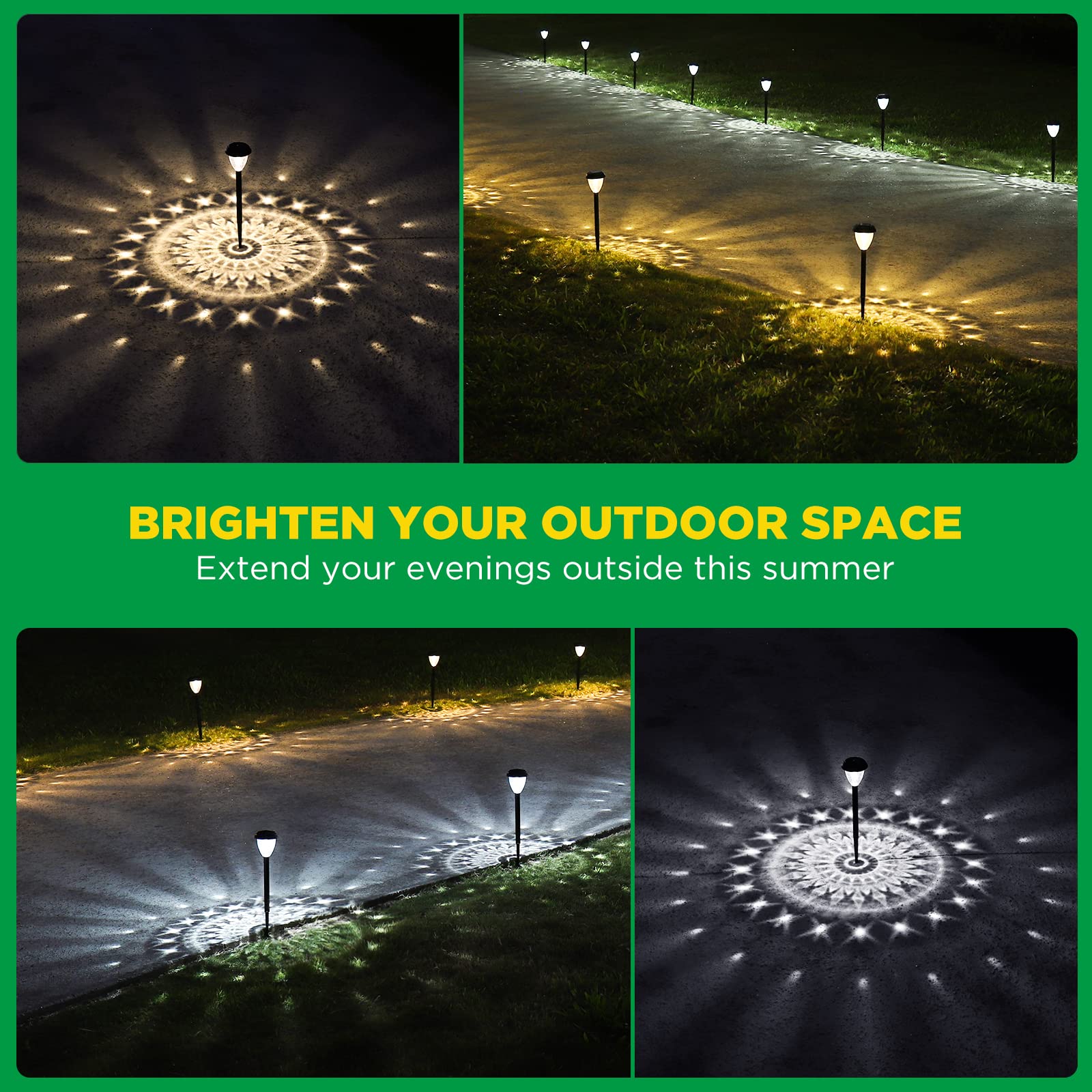 URAGO IP44 waterproof rating keeps path lights reliable in rain and dew