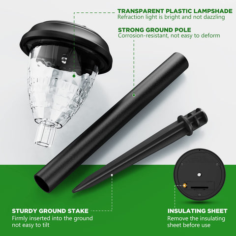 URAGO 10 pack lights ideal for patios, pathways, and garden accents