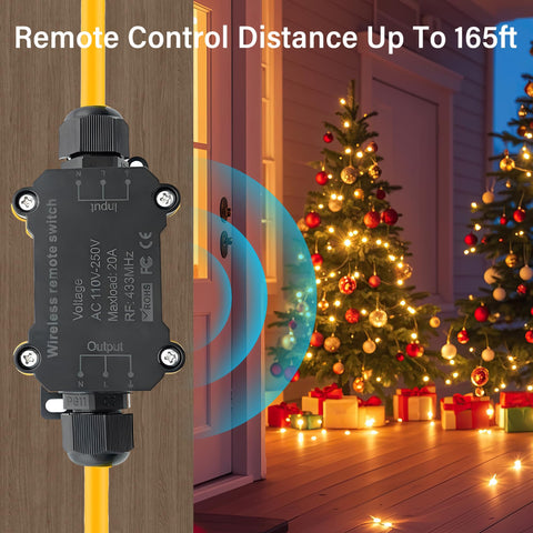 URANT receiver with two remotes, ready to use.