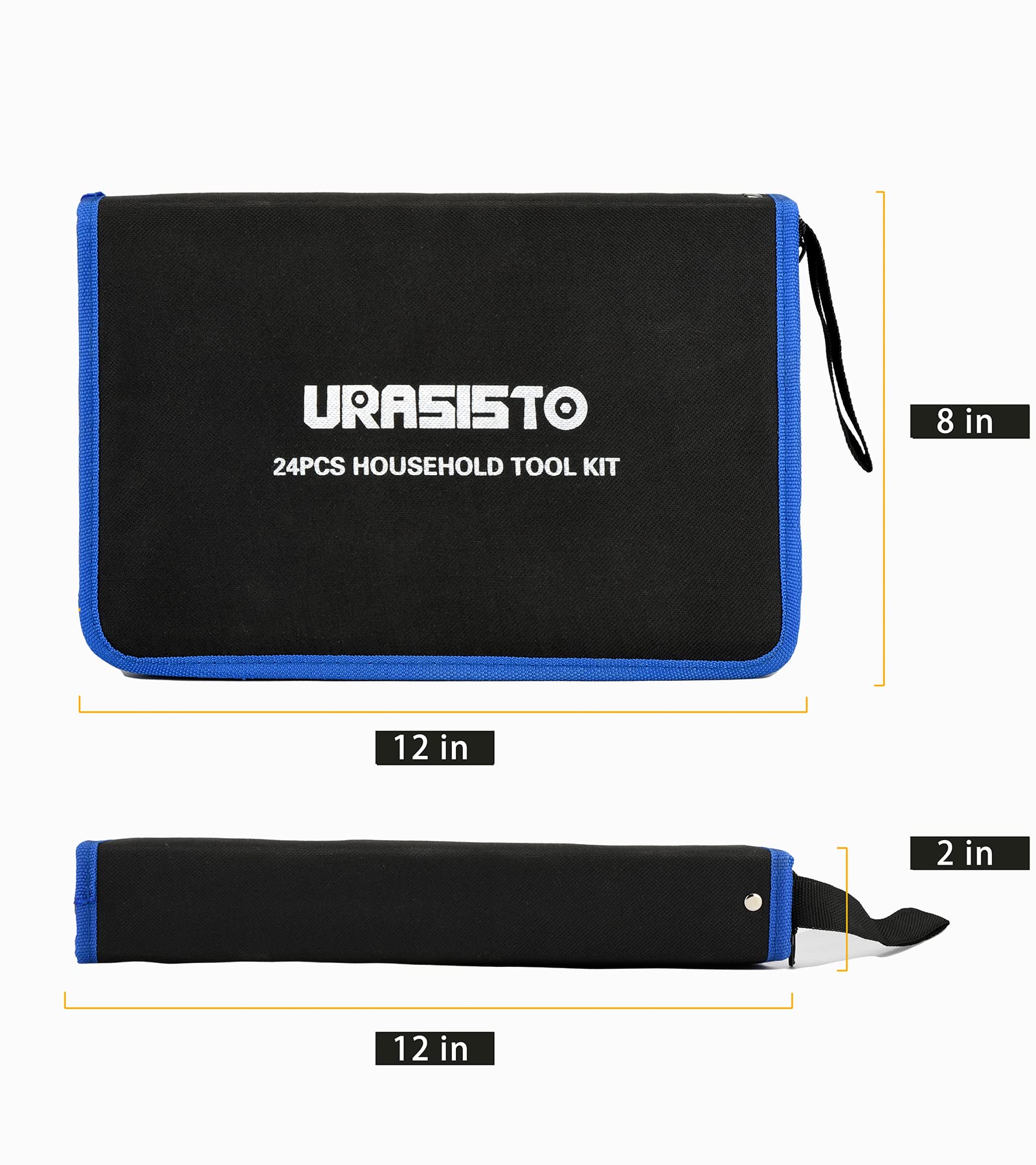 URASISTO 24-piece tool kit voltage tester pen for electrical checks