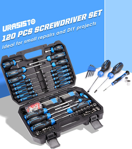 URASISTO versatile set ideal for home, garage, and shop repairs