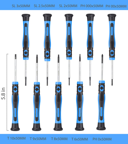 URASISTO nine sockets bundled with an organized case ready for quick projects