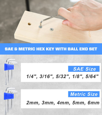 URASISTO precision screwdrivers with ten pieces for detail work