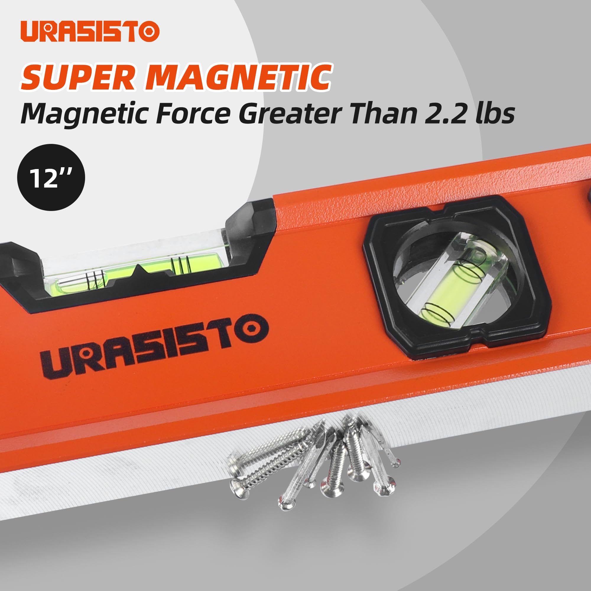 URASISTO spirit level 40-inch for long spans and outdoor construction projects
