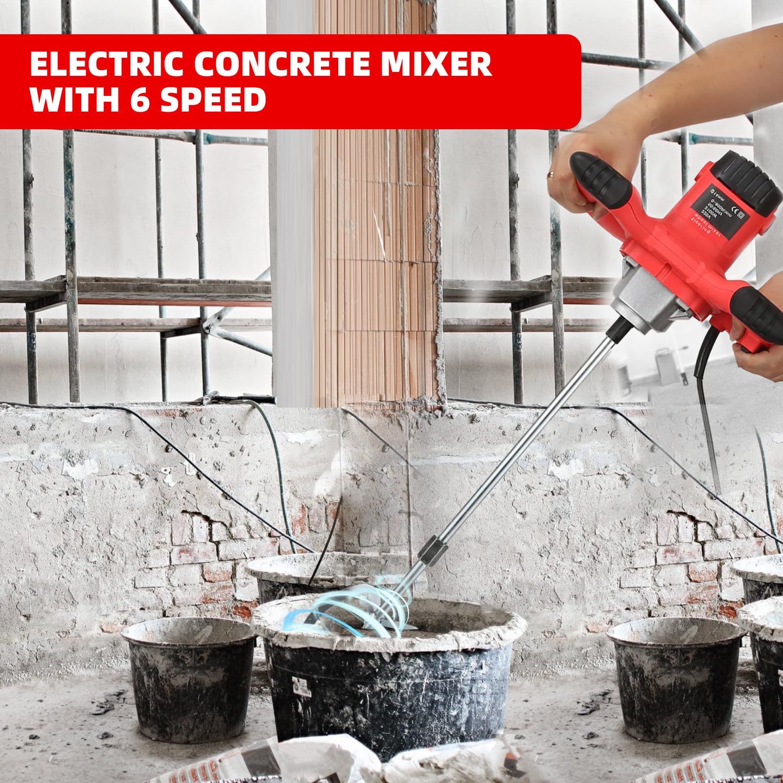 URBANVISTA handles concrete, mortar, plaster, and more on site