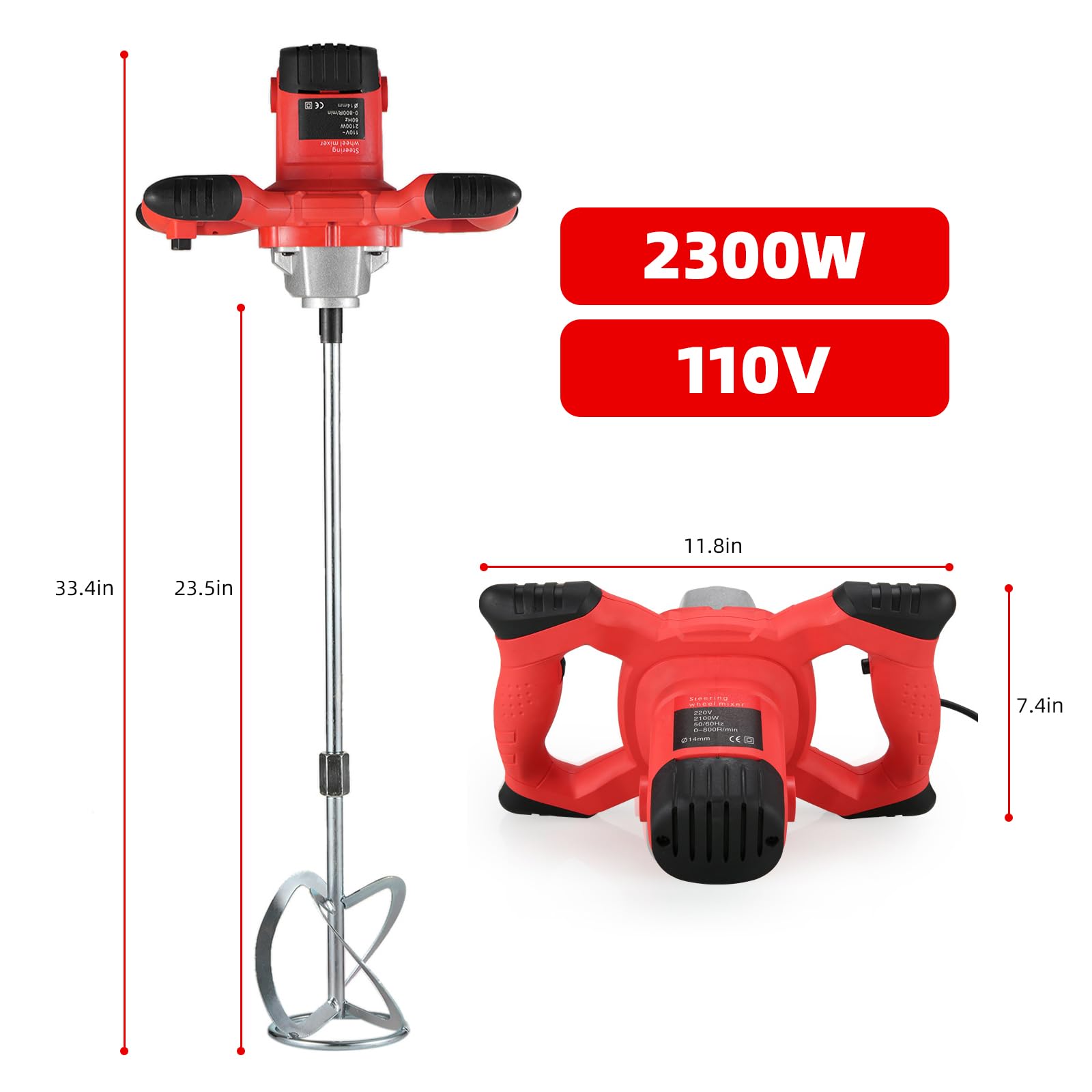 URBANVISTA nylon housing and copper motor boost durability