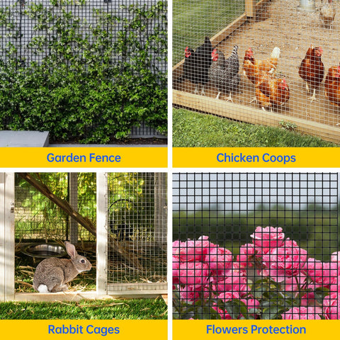 URBANVISTA garden protection mesh protects beds and borders
