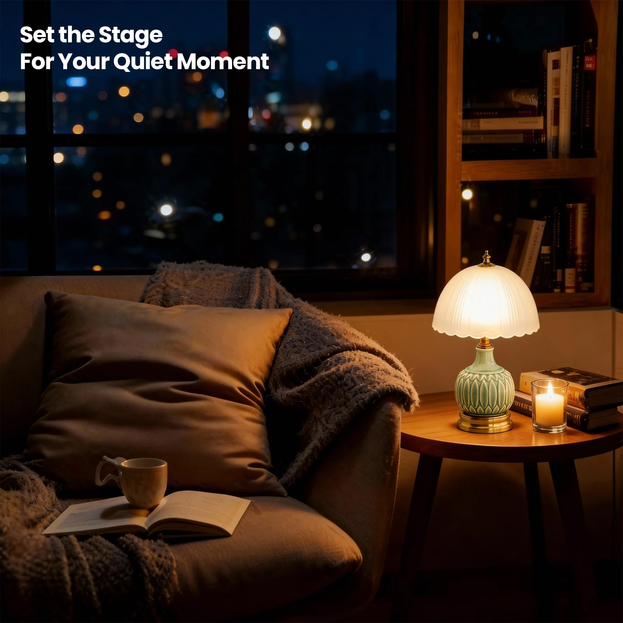 URLIGHTS 6-foot cord enables flexible room placement.