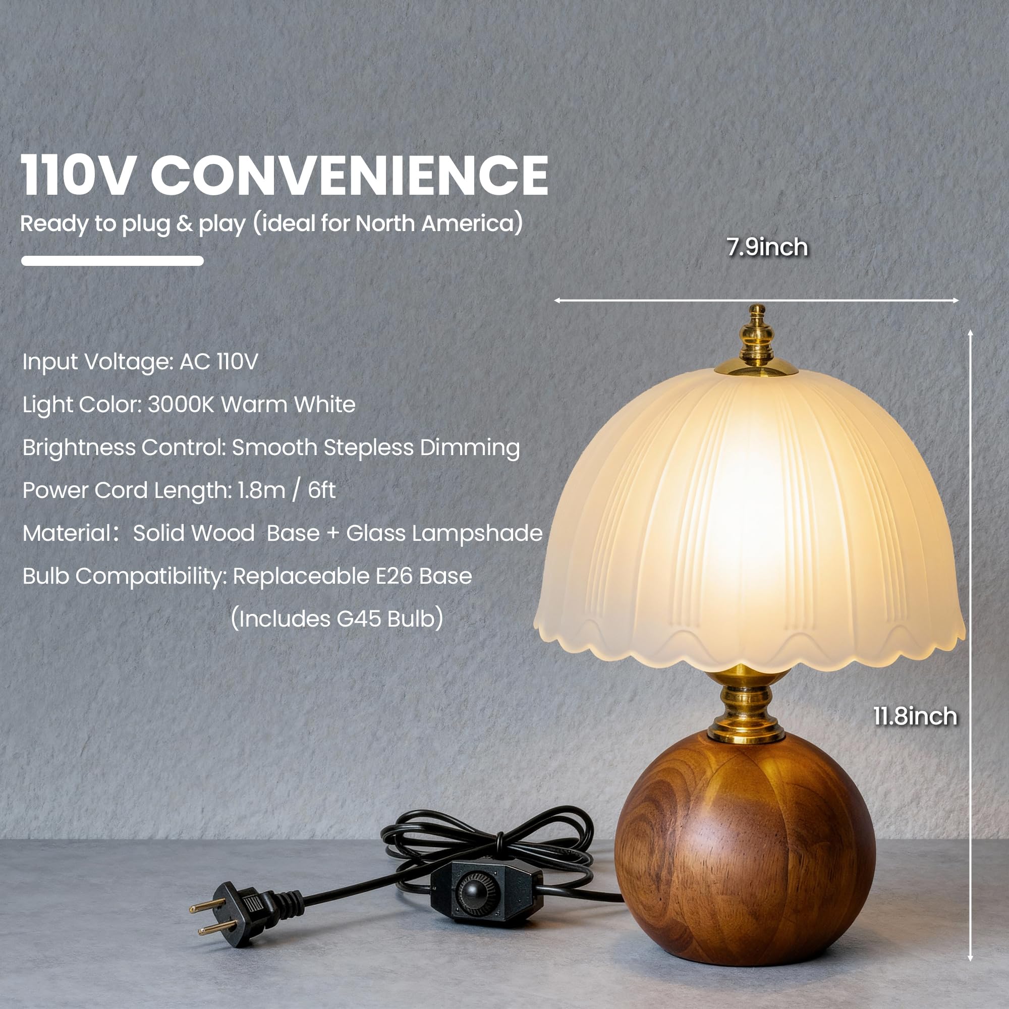 URLIGHTS compact design fits small spaces without sacrificing style.