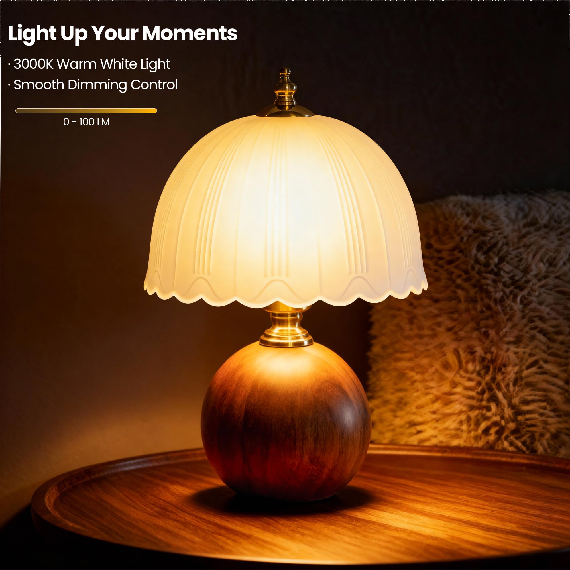 URLIGHTS decorative lamp doubles as room decor when off.