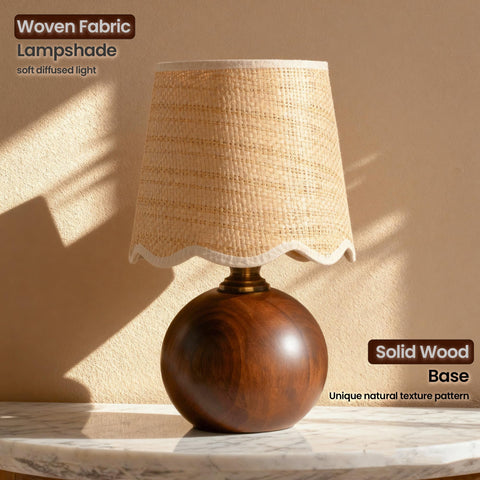 URLIGHTS fabric shade diffuses glow for cozy reading corners and nightstands.