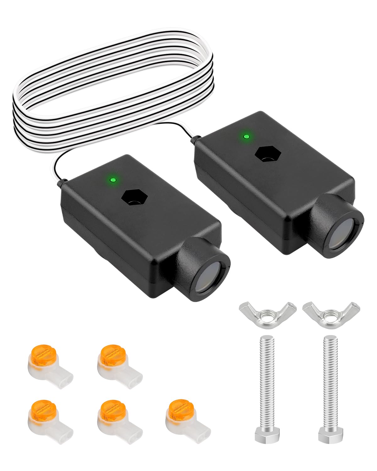 Urnqowuy 41A4373A front view sensor for reliable garage door safety