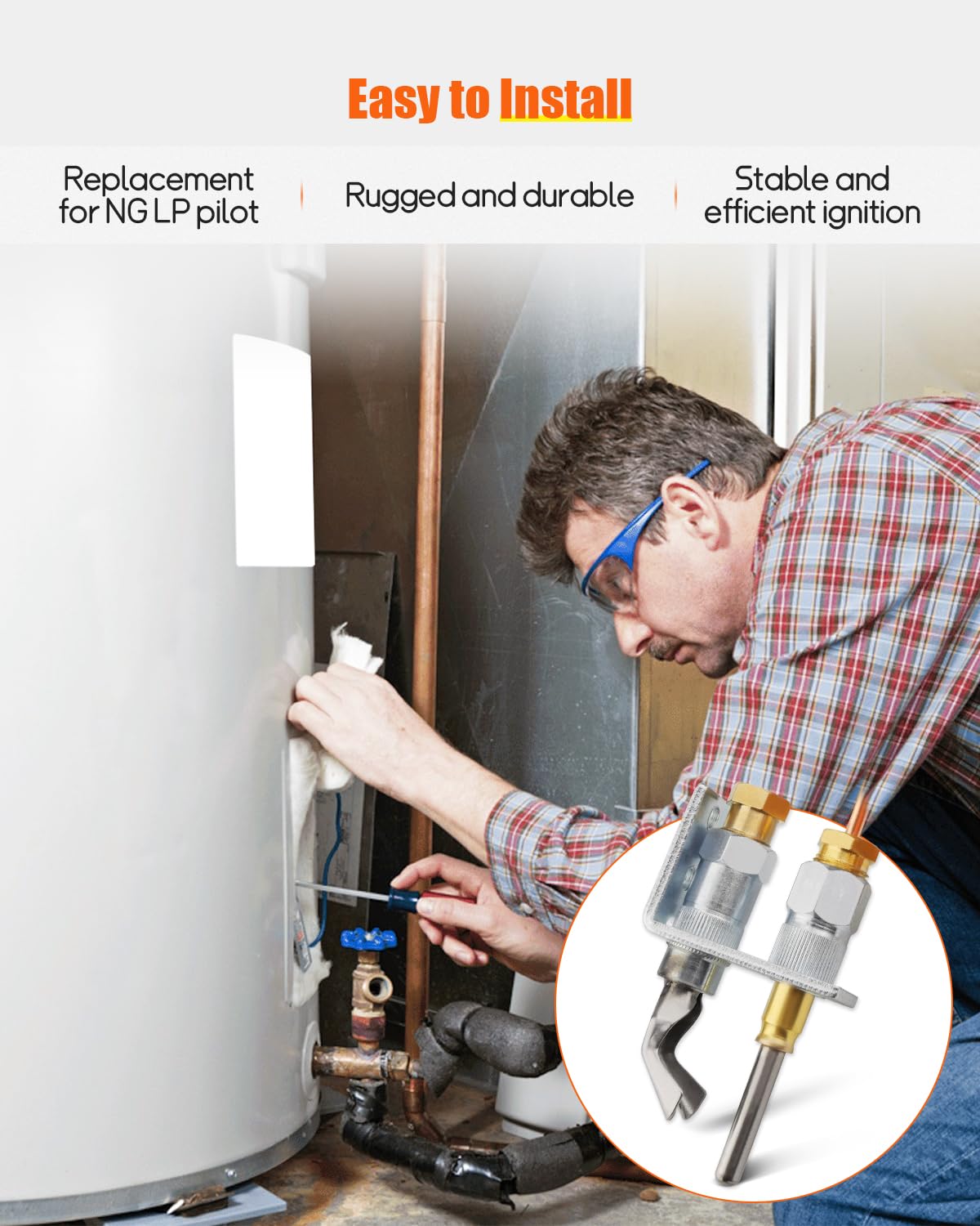 Urnqowuy easy-installation guidance simplifies replacement.