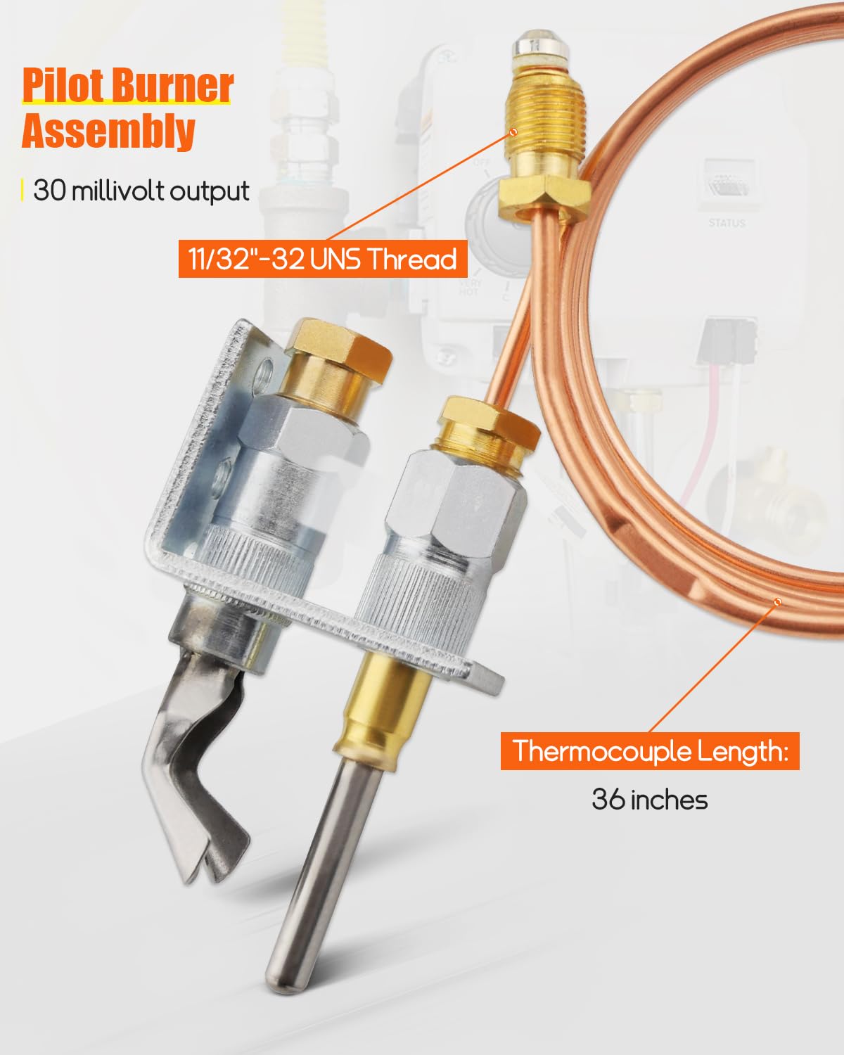 Urnqowuy Honeywell-compatible pilot supports flexible system setup.