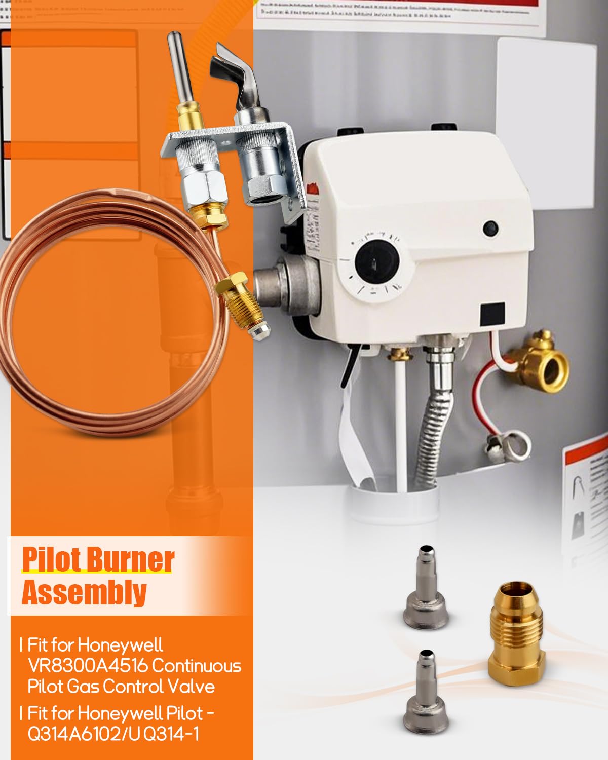 Urnqowuy Q314A4586 thermocouple assembly for safety monitoring.
