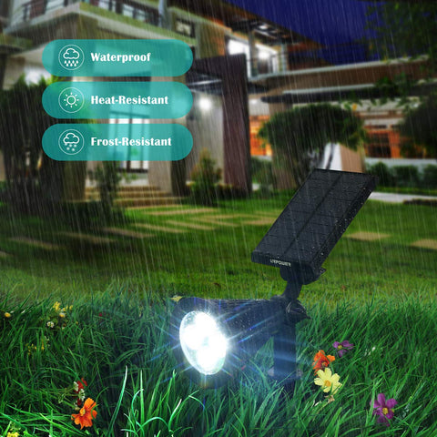 URPOWER four-pack set covers backyard, garden, and pathways.