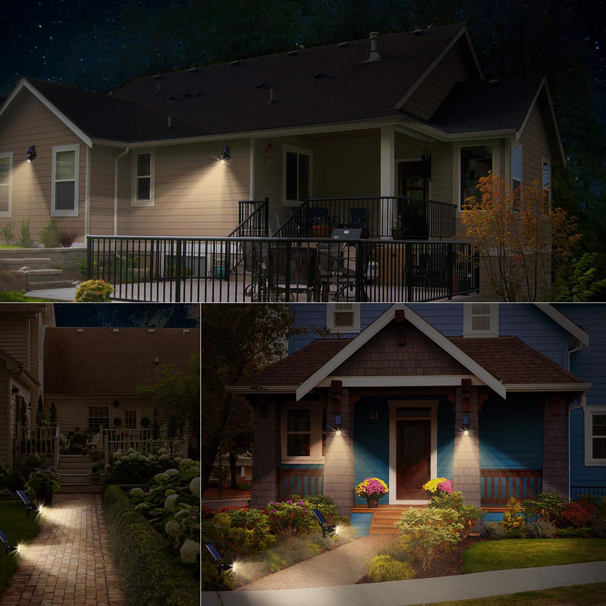 URPOWER IP64 waterproof design withstands rain and wind for year-round use.