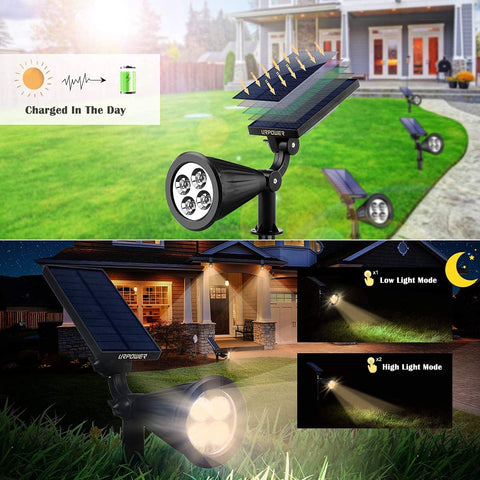 URPOWER solar panel with 180-degree tilt enables optimal sun exposure.