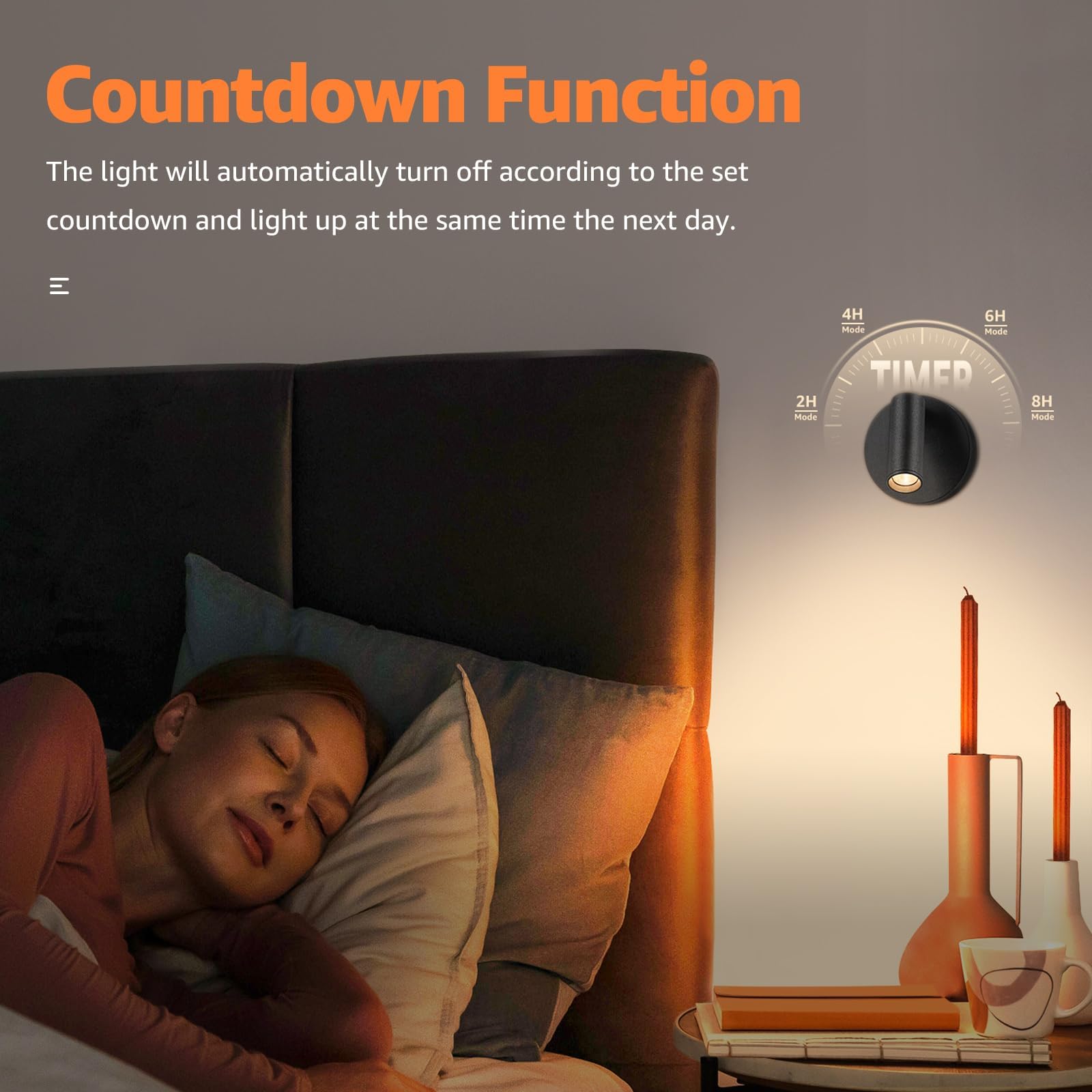 URTOM 3CCT LED Spotlight features stepless dimming from 10% to 100%.