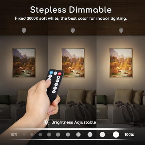 URTOM dimmable warm white LED creates cozy versatile mood lighting