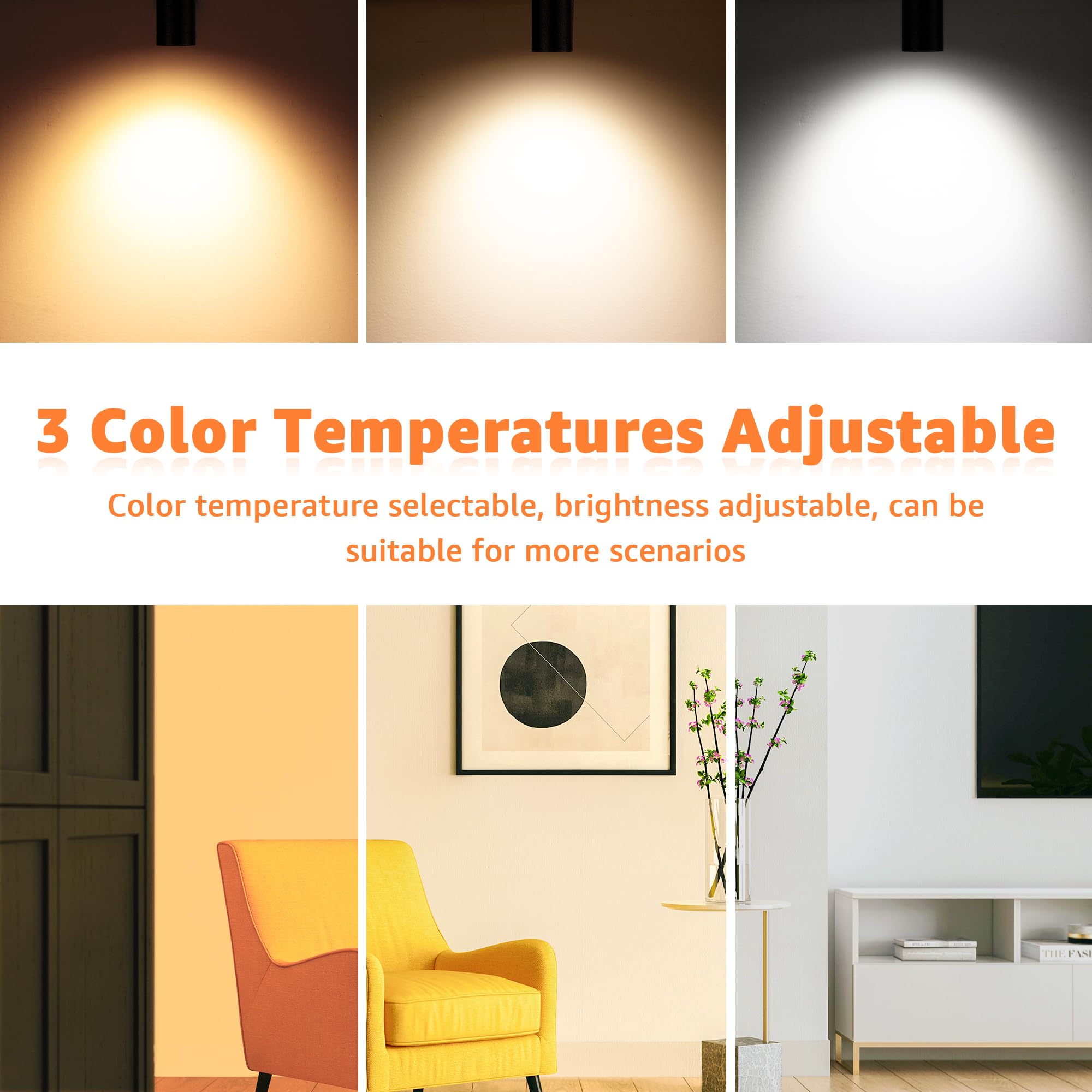 URTOM LED uplight tiltable and rotatable for flexible lighting