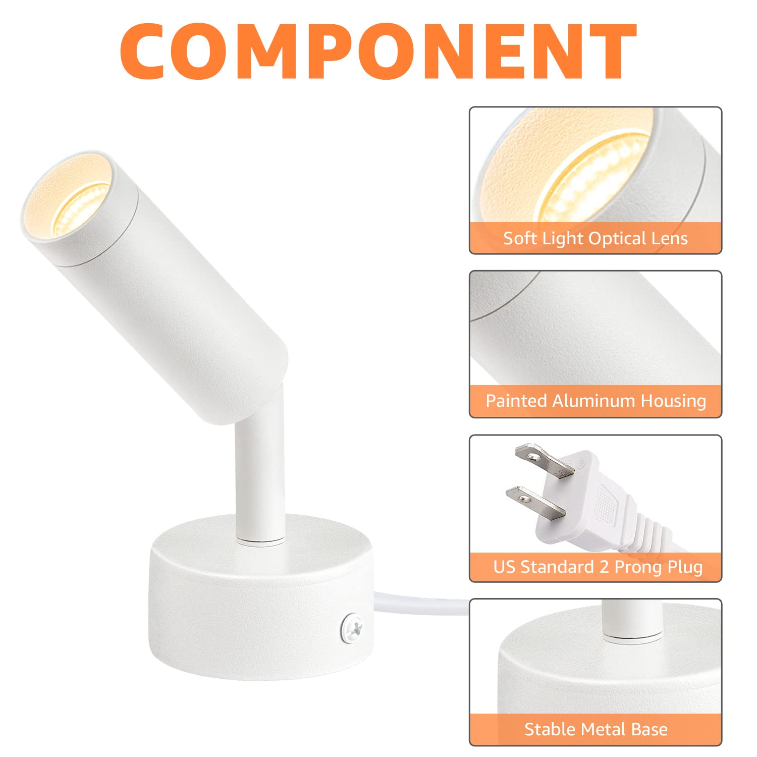 URTOM wall or ceiling mounting option for versatile installation.