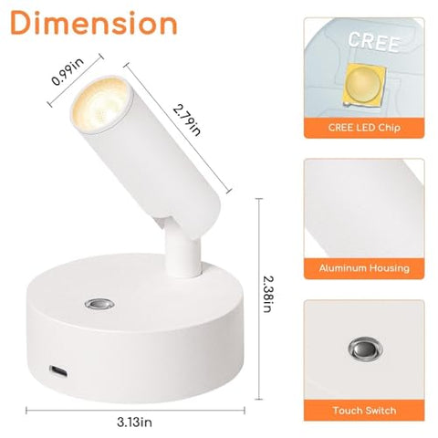 URTOM two-pack lighting solution for multiple rooms or displays