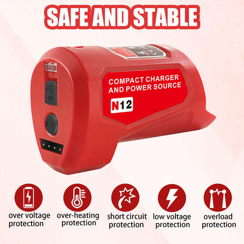 URUN M-12 compatibility covers Milwaukee M-12 batteries and listed models