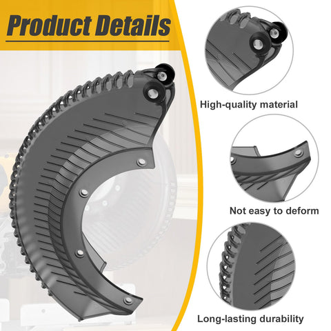 URYKEC N027988 lower guard installed on DeWalt DW716, easy replacement