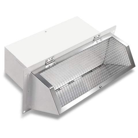 URYKEC vent cap fits 3-1/4 x 10 inch rectangular ducts.