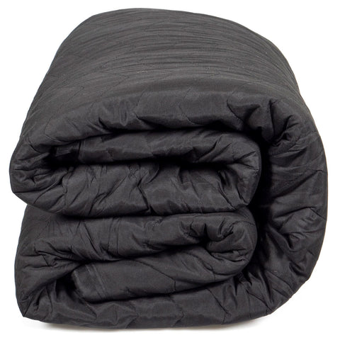 US Cargo Control blanket laid flat showing 96x80 size for room noise reduction