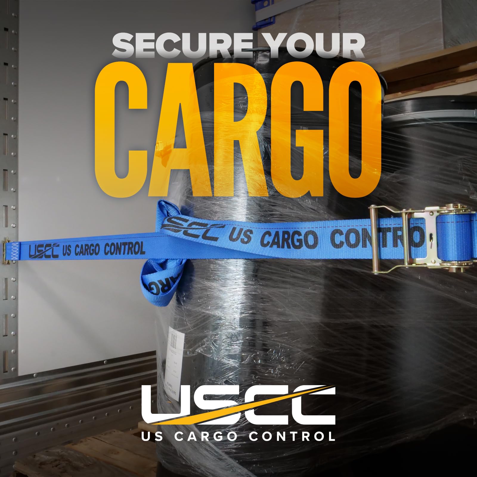 8-pack set helps fleets maintain ready-to-use straps for shipments.