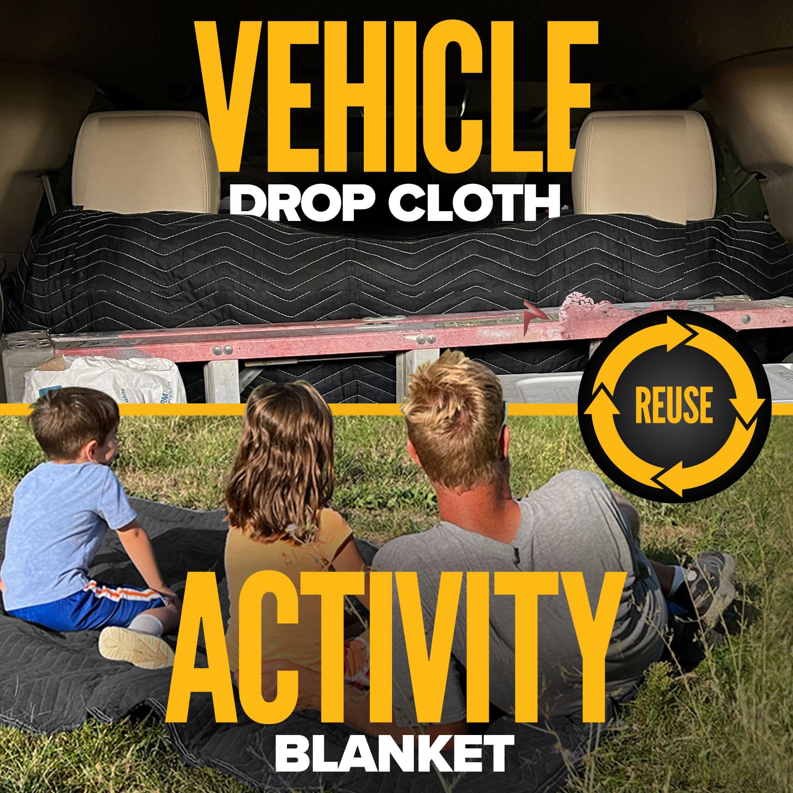 US Cargo Control multiuse blanket suitable for picnics and workshops