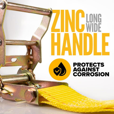 Textured polyester webbing resists wear on long hauls