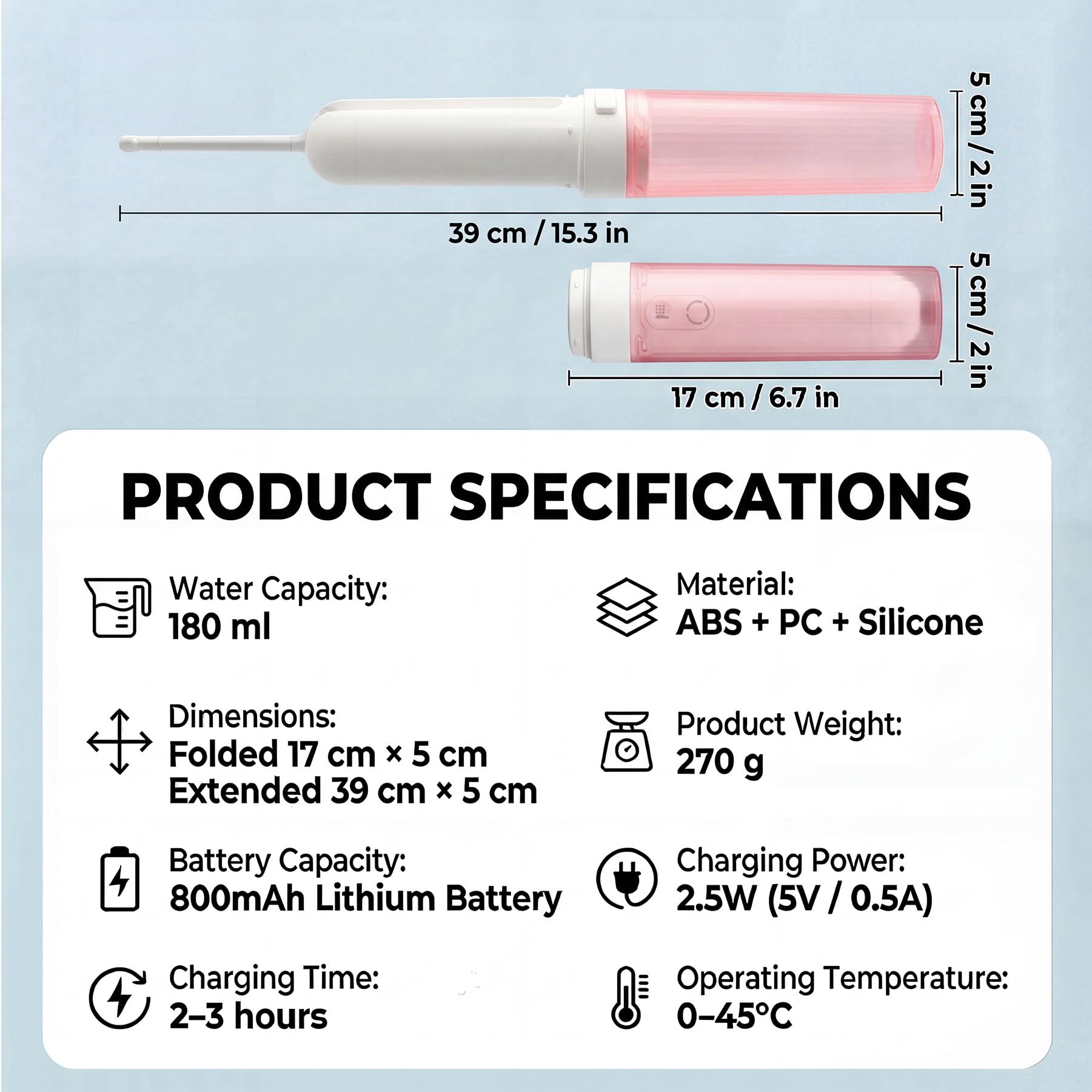 US-VIVIV durable ABS PC body supports everyday reliability.