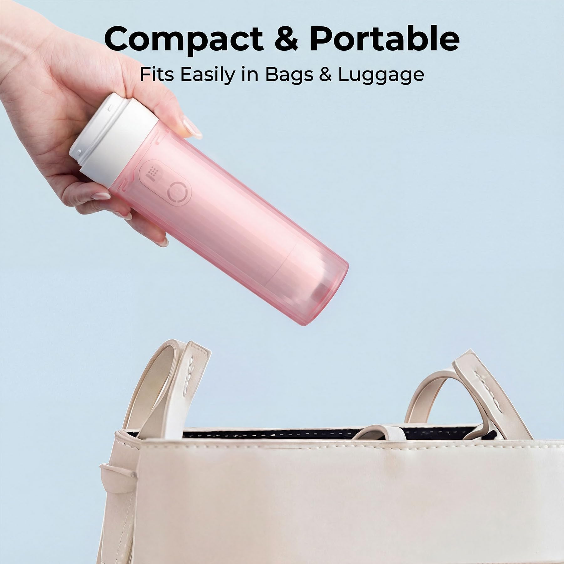 US-VIVIV food-grade silicone nozzle for skin-friendly cleansing.