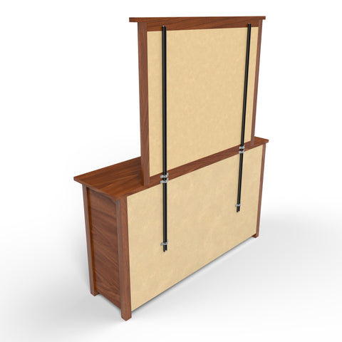 USA Bed Support Co metal-bracket strength-test demonstrates durable construction.