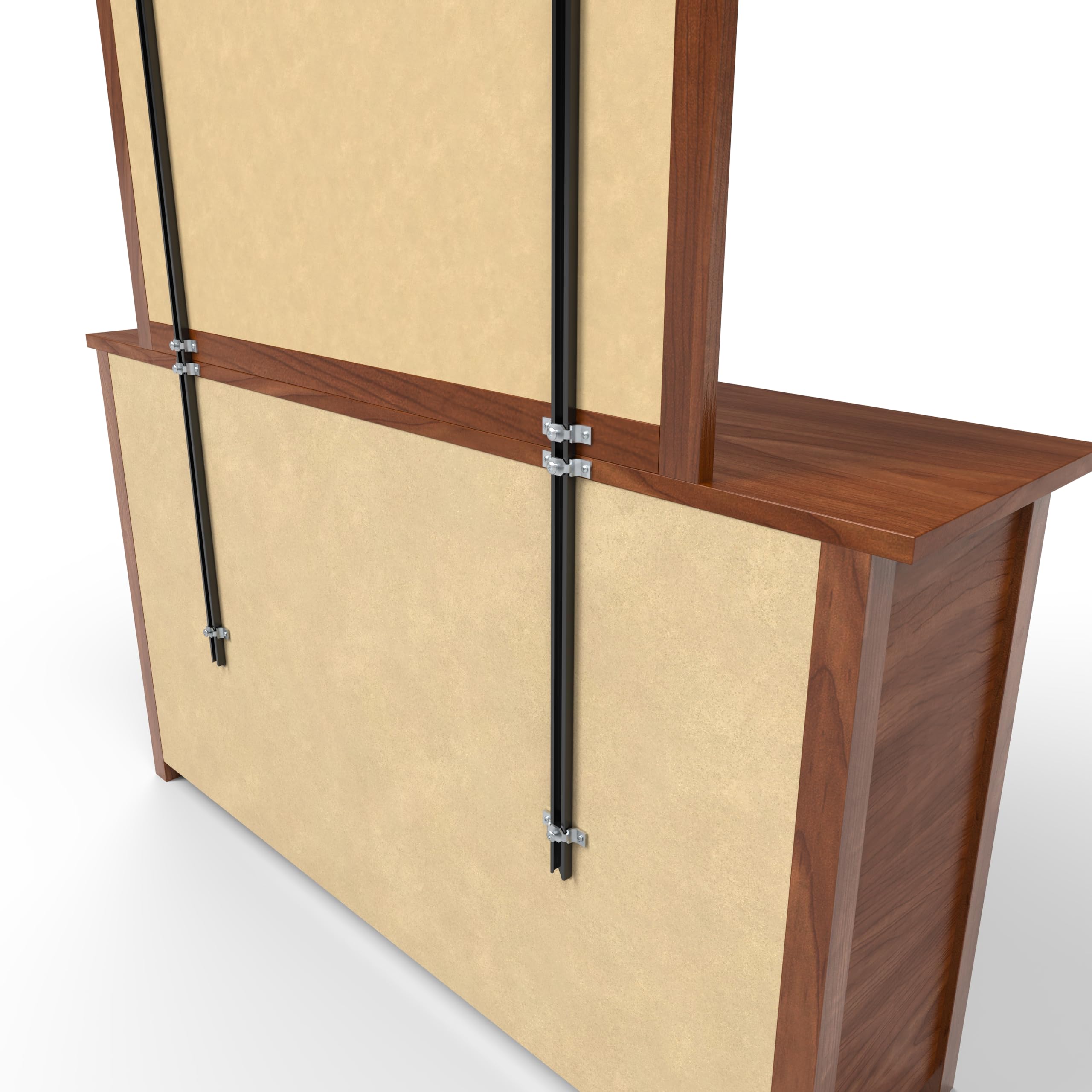 USA Bed Support Co installation-guide bracket shown for quick setup.