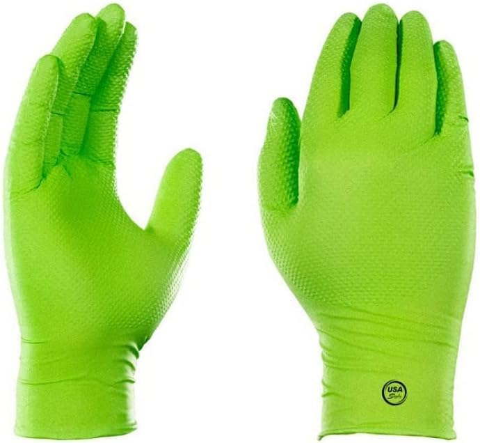Professional pest control gloves with textured grip from USA Supply