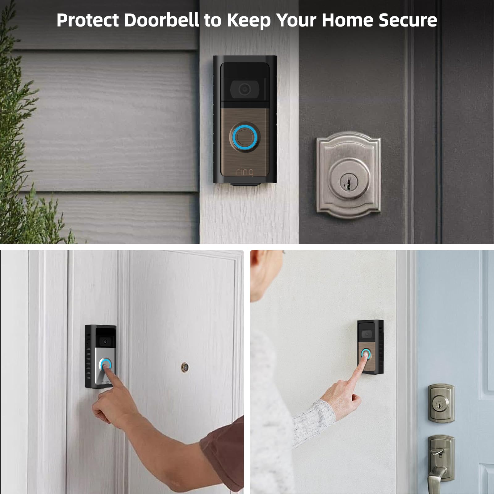 USUAUU ideal apartment security solution without wall damage