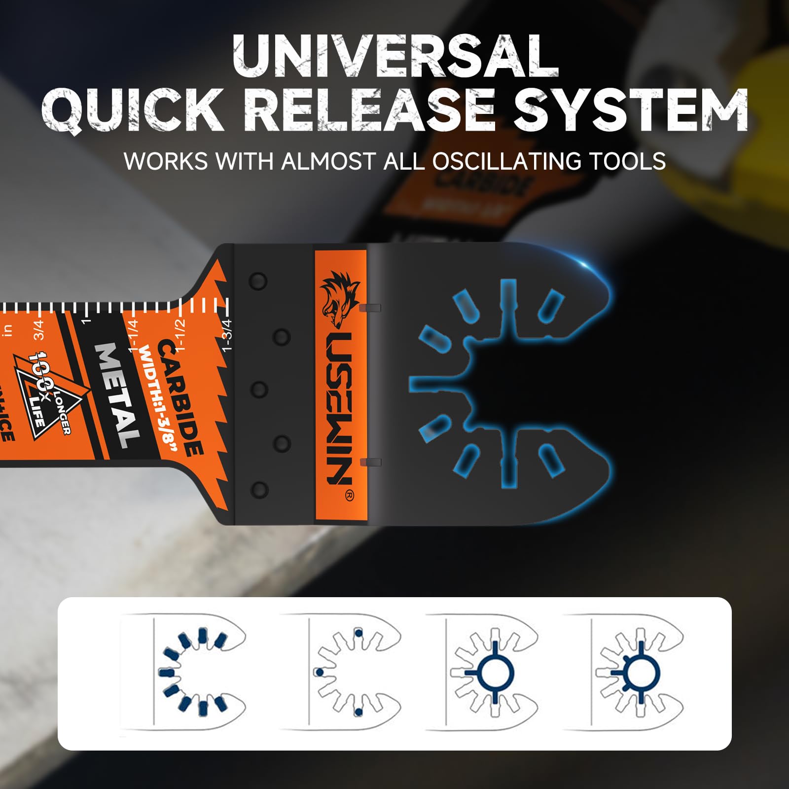 UseWin 3 pack provides versatile blades for mixed projects.