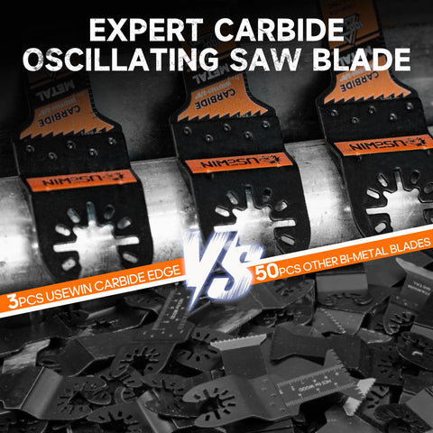 UseWin Bi-Metal construction handles heavy-duty metal and wood tasks.