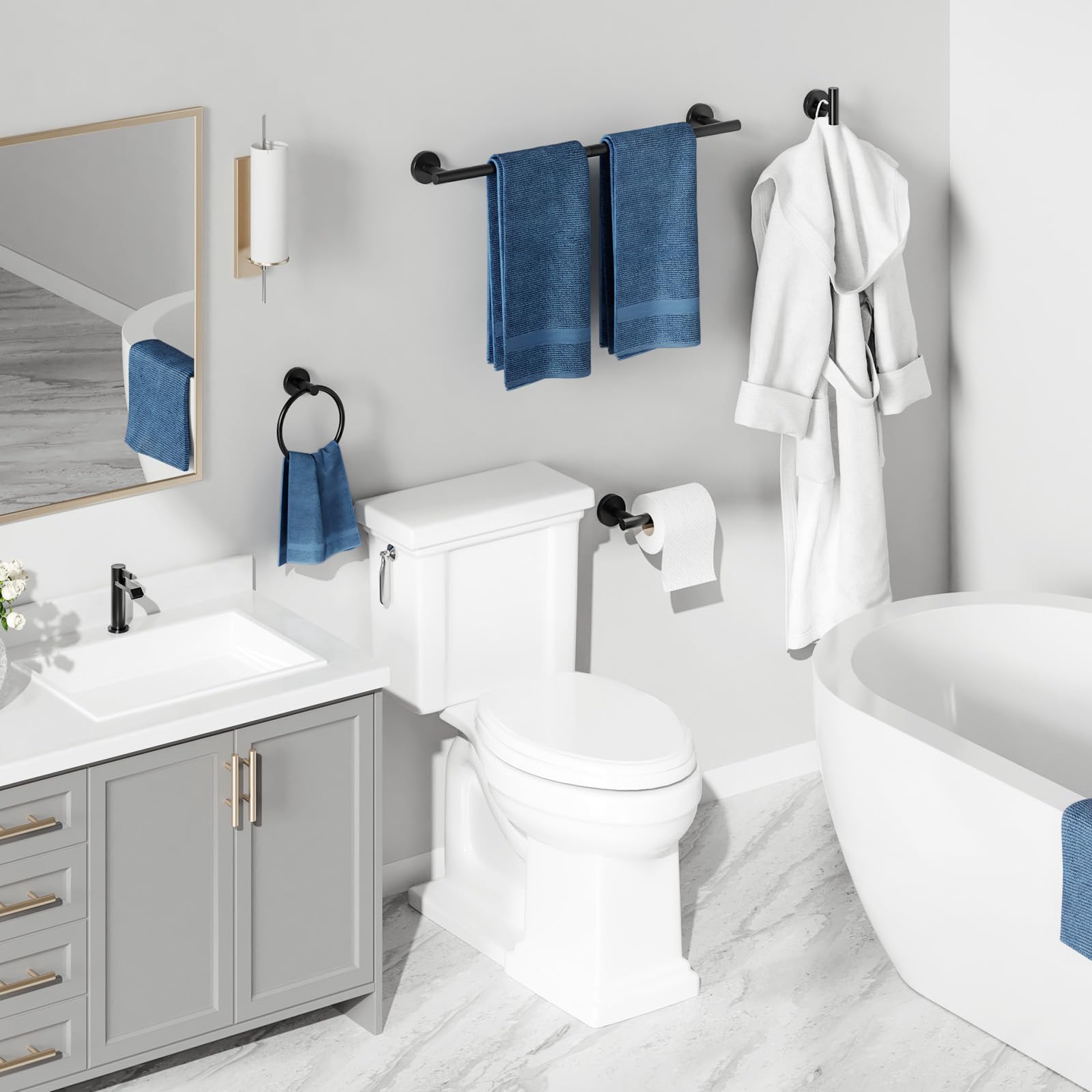 USHOWER 304 stainless steel close-up shows durability and corrosion resistance